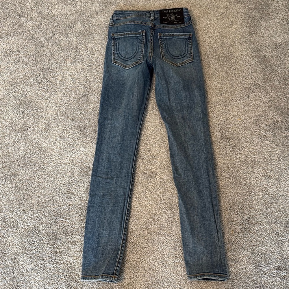 True religion jeans mid rise skinny size 24